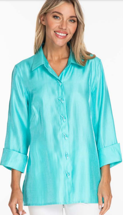 Aqua Shimmer Shirt