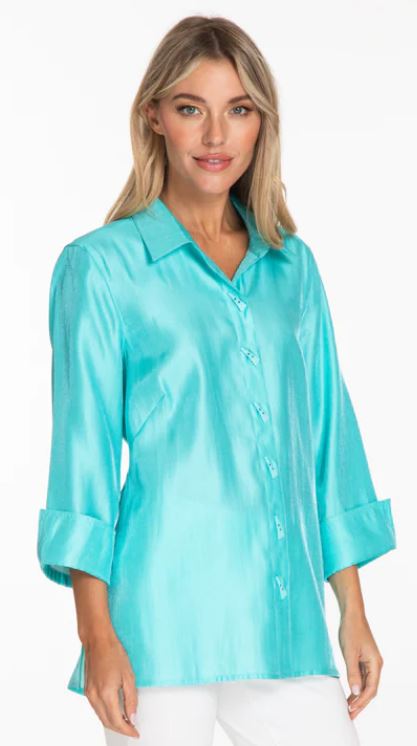 Aqua Shimmer Shirt