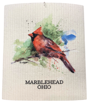 Marblehead Cardinal Biodegradable Dish Cloth