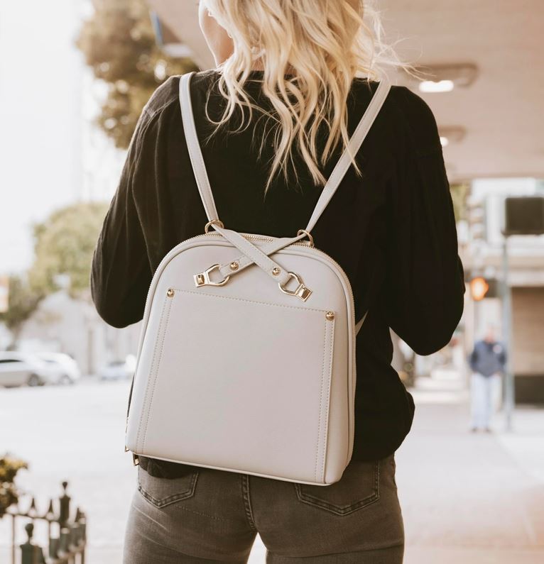 Lilac Convertible Backpack