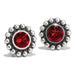 Twinkle Ruby Red Mini Post Earrings