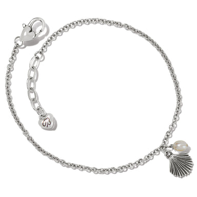 Silver Shells Anklet