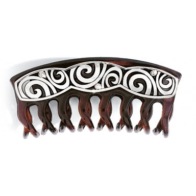 London Groove Large Brown Hair Clip