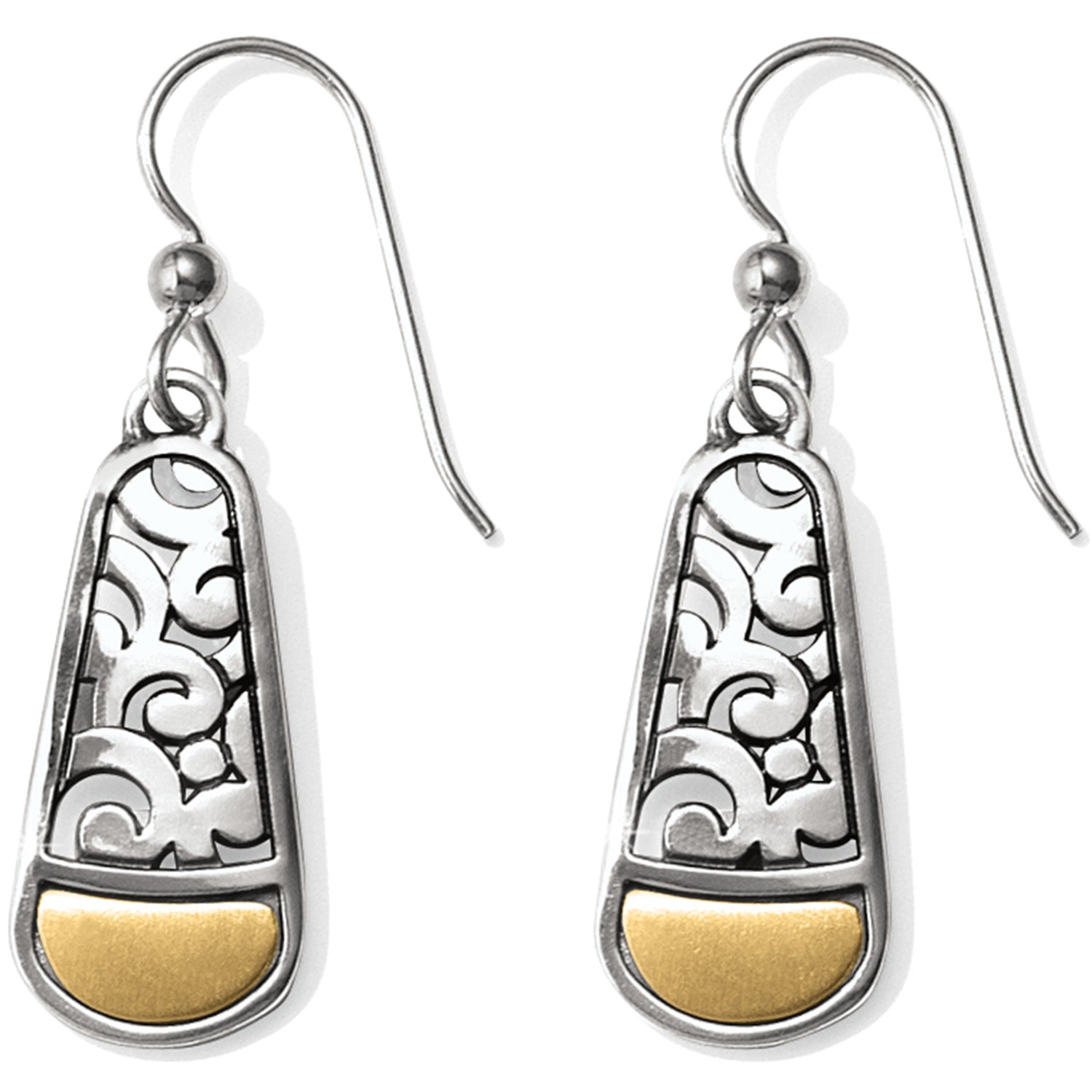 Catania French Wire Earring Silver & Gold
