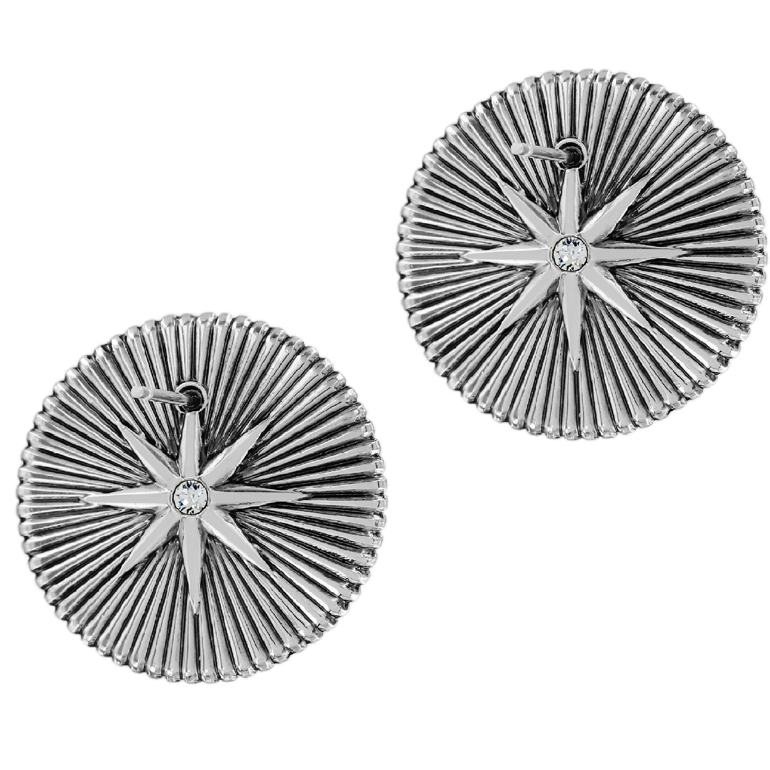 Halo Rays Round Post Earrings