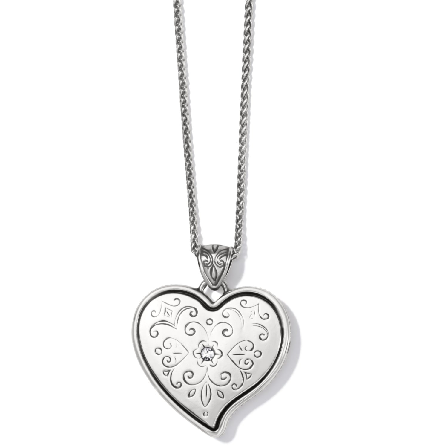 Ornate Heart Convertible Necklace