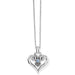 Alcazar Heart Glint Blue Convertible Necklace