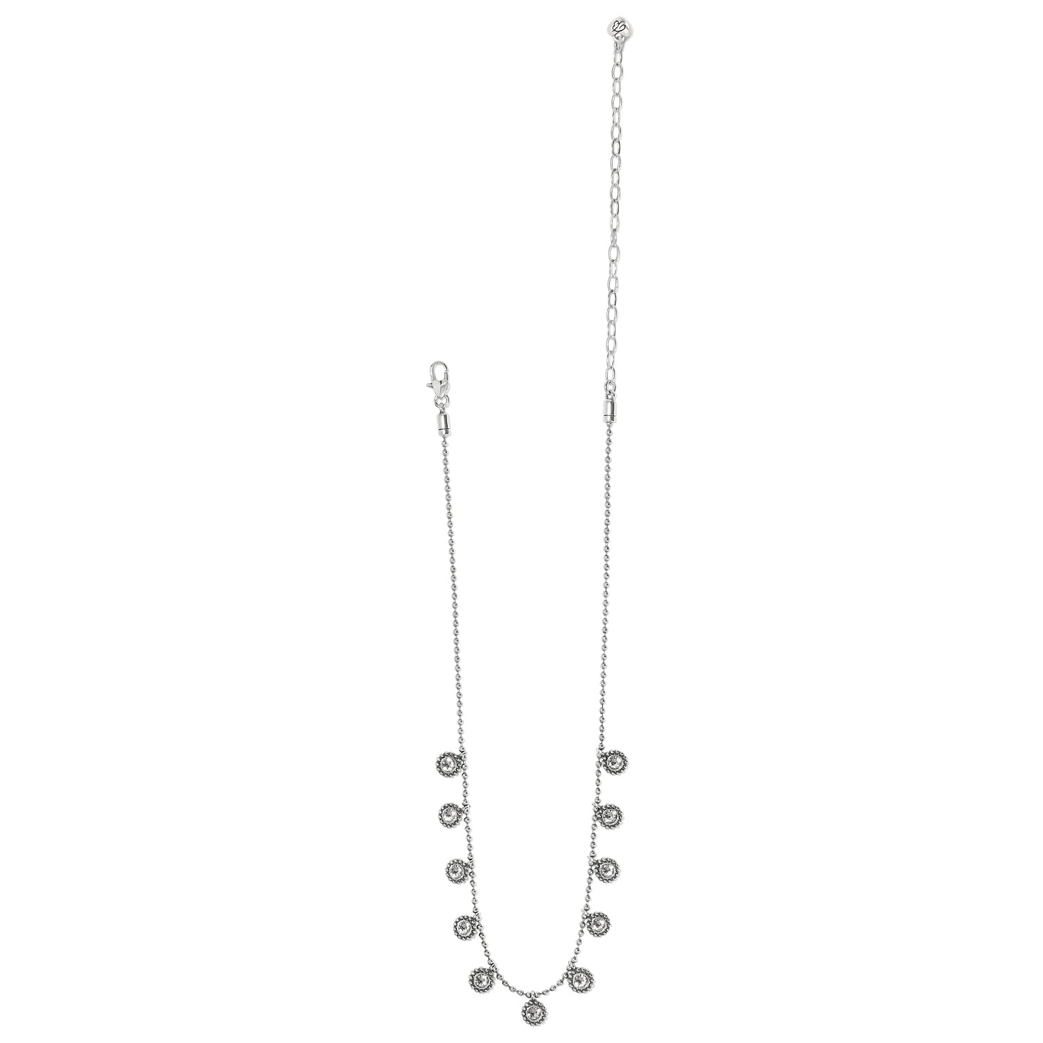 Twinkle Drops Clear Necklace