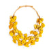 Yellow Layered Tagua Necklace